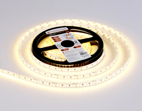 Светодиодная лента 24В 2835 180Led 14.4Вт/м 3000K IP20 5м фото 3 Светодиодная лента 24В 2835 180Led 14.4Вт/м 3000K IP20 5м фото 3