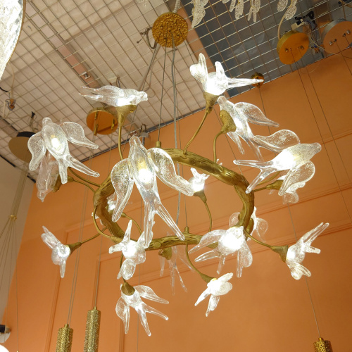 Люстра Cloyd SIRIN C18 / Ø65 см - латунь (арт.11105) фото 2