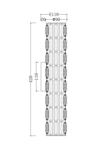Настенный светильник (бра) Maytoni DIA008WL-02CH фото 14 Настенный светильник (бра) Maytoni DIA008WL-02CH фото 14