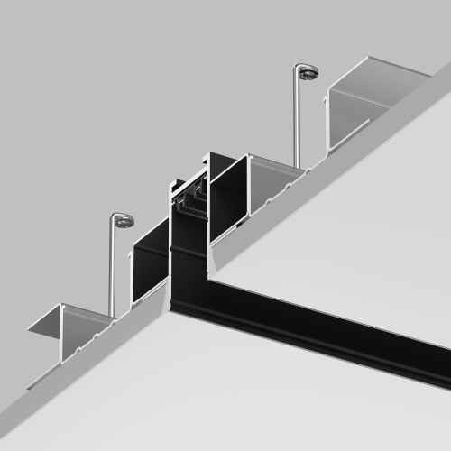 TR2013-BK Встраиваемый шинопровод SMART 3м под ГКЛ, черный фото 5