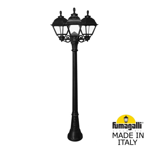 Fumagalli Садово-парковый фонарь FUMAGALLI ARTU BISSO/CEFA 3L U23.158.S30.AXE27 Fumagalli Садово-парковый фонарь FUMAGALLI ARTU BISSO/CEFA 3L U23.158.S30.AXE27