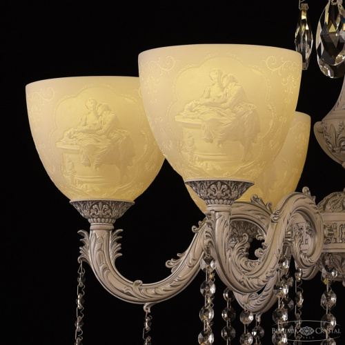Люстра с хрустальными подвесками AL79101/6/175 A WMN P1 U Pair Bohemia Ivele Crystal (Богемия Ивеле Кристалл) фото 4