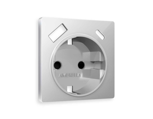 Лицевая панель розетки AMBRELLA VOLT AP4100