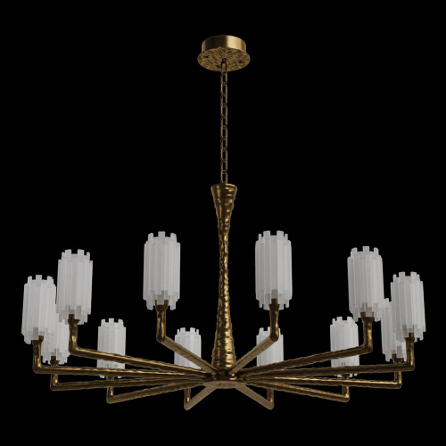 Подвесная люстра Passion Brass FL1219-12P фото 2 Подвесная люстра Passion Brass FL1219-12P фото 2