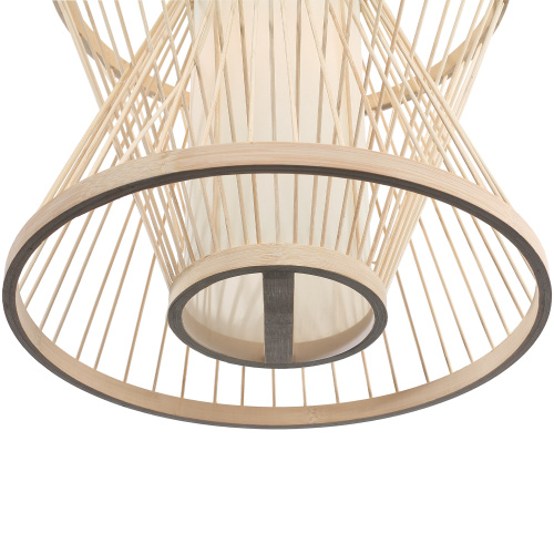 SL6241.503.01 Светильник подвесной ST-Luce Древесный/Белый E27 1*40W ALMA фото 3