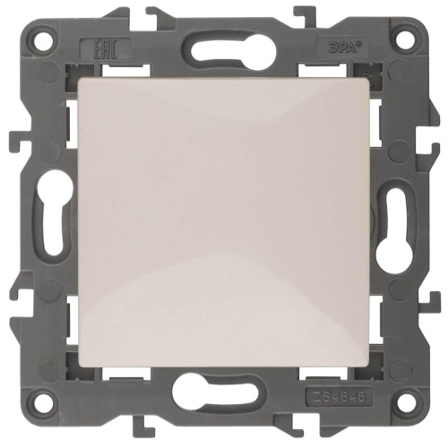 Переключатель одноклавишный промежуточный ЭРА Elegance 10AX 250V 14-1108-02 Б0034258 Переключатель одноклавишный промежуточный ЭРА Elegance 10AX 250V 14-1108-02 Б0034258