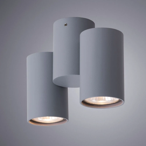 Спот Arte Lamp GAVROCHE A1511PL-2GY фото 2 Спот Arte Lamp GAVROCHE A1511PL-2GY фото 2