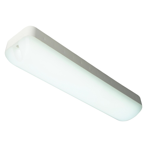 Светильник светодиодный пылевлагозащищённый с оптико- акустическим датчиком Feron AL3038 в пластиковом корпусе 12W 6500K 220V IP65 белый фото 3