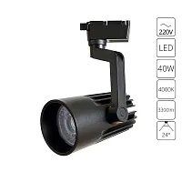 Трековый светильник Arte Lamp WALES A1640PL-1BK