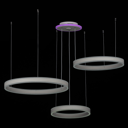 Citilux Дуэт Смарт CL719A700 RGB Умная подвесная люстра Белая фото 6 Citilux Дуэт Смарт CL719A700 RGB Умная подвесная люстра Белая фото 6