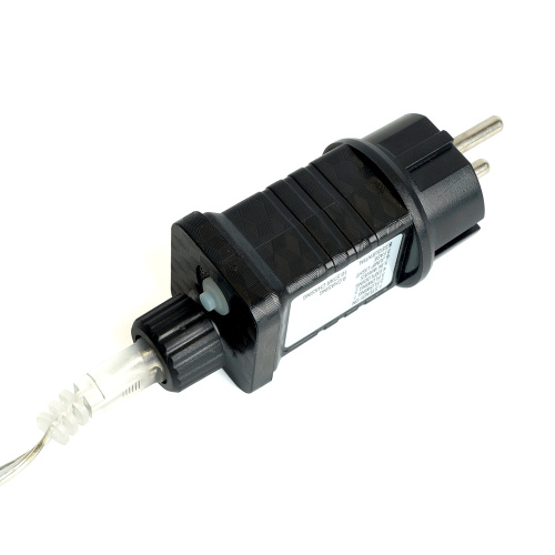 Светодиодная гирлянда Feron CL28 занавес Водопад  3*3м  + 3м 230V 2700K с контроллером, c питанием от сети, белый шнур фото 2