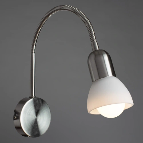 Бра Arte Lamp FALENA A3116AP-1SS фото 2 Бра Arte Lamp FALENA A3116AP-1SS фото 2