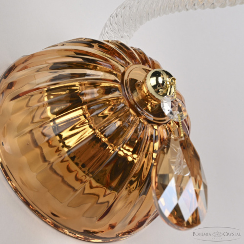 Бра хрустальные 5413B/1/165 G Amber/M-1H K721 Bohemia Ivele Crystal (Богемия Ивеле Кристалл) фото 5 Бра хрустальные 5413B/1/165 G Amber/M-1H K721 Bohemia Ivele Crystal (Богемия Ивеле Кристалл) фото 5