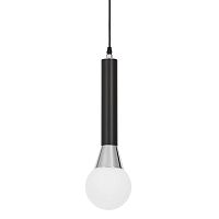 Подвесной светильник Lumina Deco Folino LDP 7012-1B BK+CHR