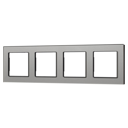 Рамка стеклянная FRM-GLARE-GS-4-GR Arlight 043804 Рамка стеклянная FRM-GLARE-GS-4-GR Arlight 043804