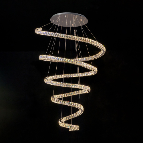 Eletto Olimpia EL330P140 LED Люстра хрустальная с пультом Хром Eletto Olimpia EL330P140 LED Люстра хрустальная с пультом Хром