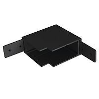 505137-ALU Соединитель вертикальный TETA PRO L-образный ЧЕРНЫЙ для PRO