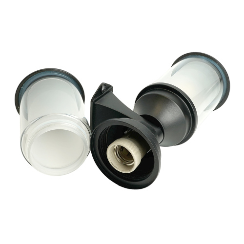 Светильник садово-парковый Feron DH1402, на стену, 2*E27 220-240V, черный фото 8