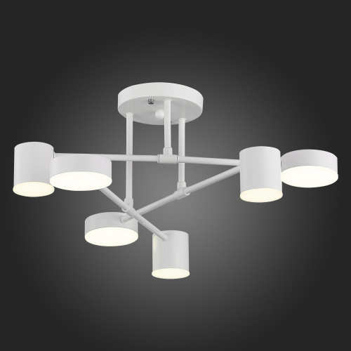 SLE201052-06 Светильник потолочный Белый/Белый LED 6*7W 4000K NOBEL фото 3