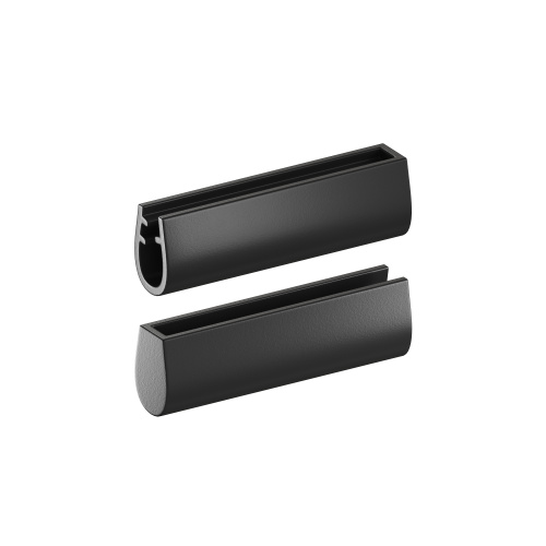 TR5520-BK Наконечник для трека-ремня Belty, серия Base, IP20, черный, пластик фото 4