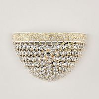 Бра с хрустальными подвесками AL19321B/25OL WMG Bohemia Ivele Crystal (Богемия Ивеле Кристалл)