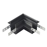 Crystal Lux Соединитель для магнитного встраиваемого шинопровода для ГКЛ12,5 мм угловой Crystal Lux CLT 0.223 11 BL