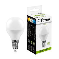 Лампа светодиодная Feron LB-95 Шарик E14 7W 175-265V 4000K