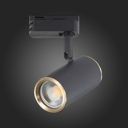 ST301.436.01 Св-к трек. Черный GU10 1*50W L104xW54xH111 220V Без ламп BASE фото 3 ST301.436.01 Св-к трек. Черный GU10 1*50W L104xW54xH111 220V Без ламп BASE фото 3