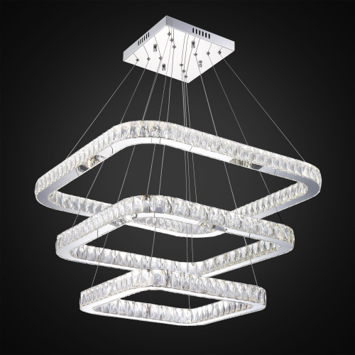 Eletto Granda EL336P100 LED Люстра хрустальная с пультом Хром фото 2 Eletto Granda EL336P100 LED Люстра хрустальная с пультом Хром фото 2