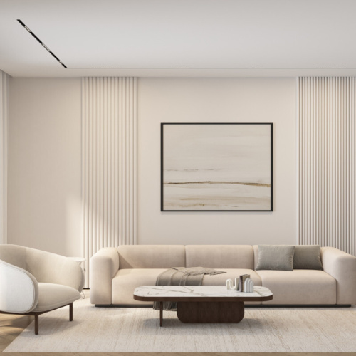 DK8201-BK Линейный светильник SIMPLE GRILL 9W 4000K, черный фото 2