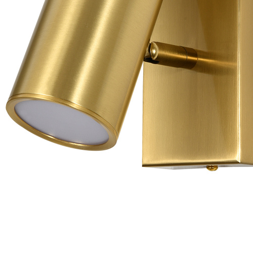 Настенный светильник Escada 10283/1 LED*6W Brass фото 4 Настенный светильник Escada 10283/1 LED*6W Brass фото 4
