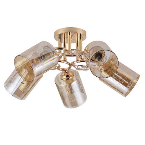Потолочный светильник Escada 1118/5PL E27*40W Gold фото 2
