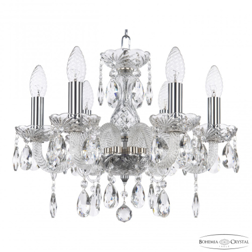 Люстра хрустальная 117/6/141 Ni Bohemia Ivele Crystal (Богемия Ивеле Кристалл)