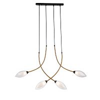 Подвесная люстра Indigo Fiore 13001/4P Black V000141