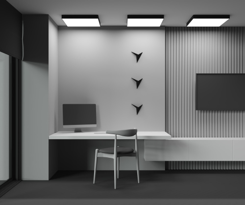 Потолочный светильник Technical C032CL-90W4K-SQ-B фото 3