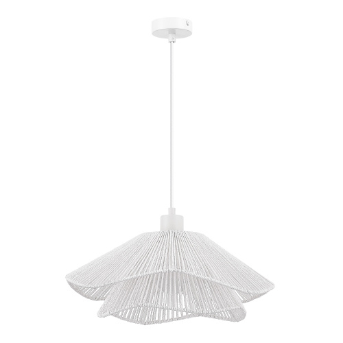 SLE6023-503-01 Светильник подвесной белый/белый E27 1*40W VERVE