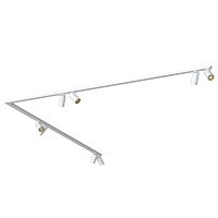 Накладной спот Nowodvorski Mono Corner 2x200 White/Gold 7697