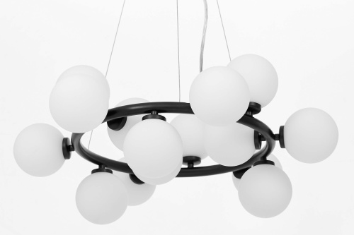 Подвесной светильник Lumina Deco Marsiada LDP 6033-15 BK фото 5 Подвесной светильник Lumina Deco Marsiada LDP 6033-15 BK фото 5