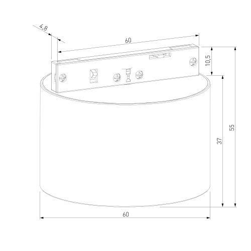 Mini Magnetic Трековый светильник 5W 3000K латунь/черный 85206/01 фото 5 Mini Magnetic Трековый светильник 5W 3000K латунь/черный 85206/01 фото 5