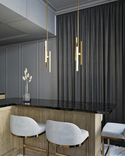 Золотой светодиодный подвес “Дойл” Золотой светодиодный подвес “Дойл”