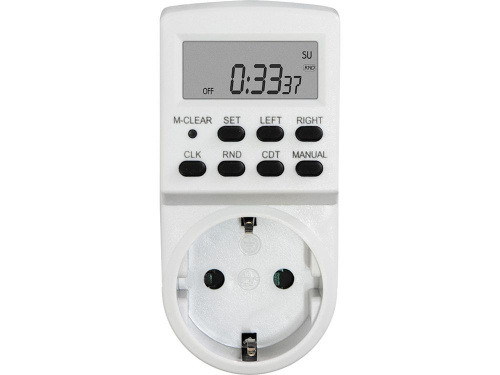 Розетка с таймером Feron TM24 недельная электронная мощность 3500W/16A фото 3