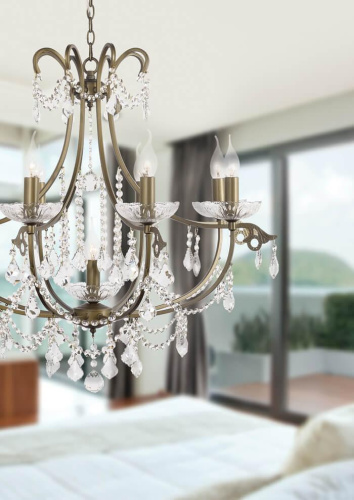 Подвесная люстра Arti Lampadari Prato E 1.1.8.600 A фото 2 Подвесная люстра Arti Lampadari Prato E 1.1.8.600 A фото 2