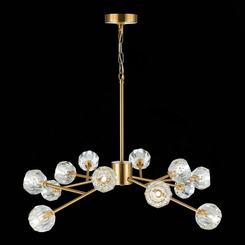 SL1166.303.12 Светильник подвесной ST-Luce Латунь/Прозрачный G9 LED 12*5W ROMANO фото 8