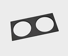 IT08-8015 black рамка для встраиваемого светильника