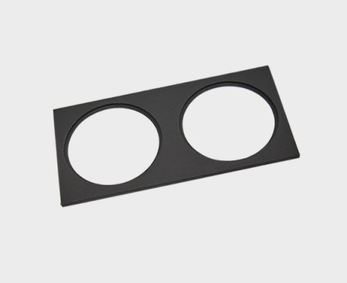 IT08-8015 black рамка для встраиваемого светильника