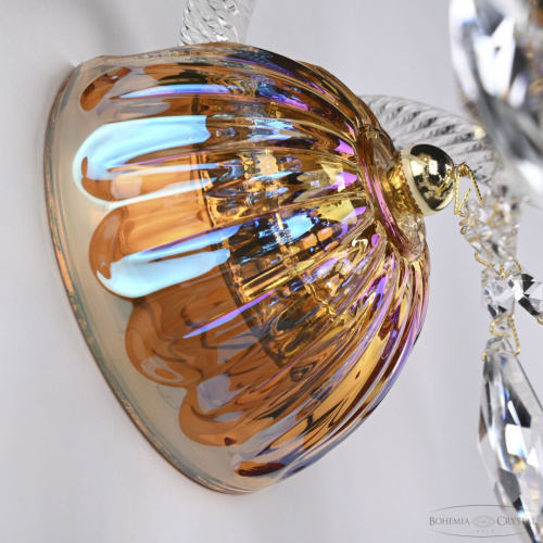 Бра хрустальные 5413B/2/165 G Shampan/M-1H Bohemia Ivele Crystal (Богемия Ивеле Кристалл) фото 6 Бра хрустальные 5413B/2/165 G Shampan/M-1H Bohemia Ivele Crystal (Богемия Ивеле Кристалл) фото 6