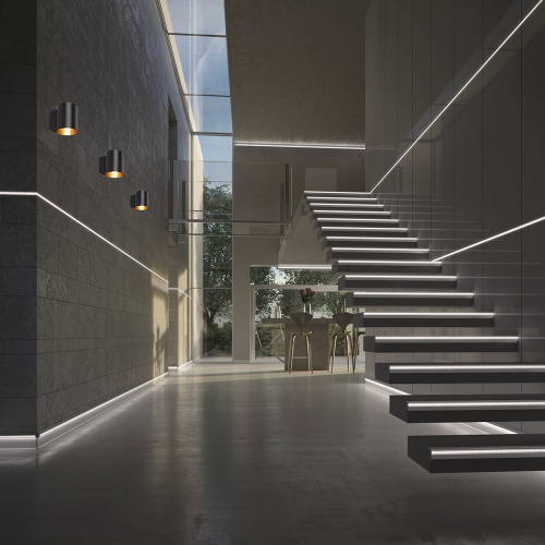 Светильник настенный Feron ML1750 Glow G9,15W, 230V чёрный + золото IP20 фото 5