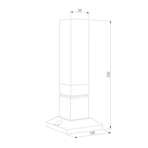 Ландшафтный светильник 1536 TECHNO LED 3000K чёрный IP54 1536 TECHNO LED фото 4 Ландшафтный светильник 1536 TECHNO LED 3000K чёрный IP54 1536 TECHNO LED фото 4