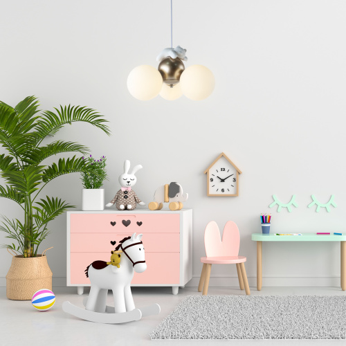 Подвесной светильник Escada 1102/3S G9*40W White/Gold фото 2