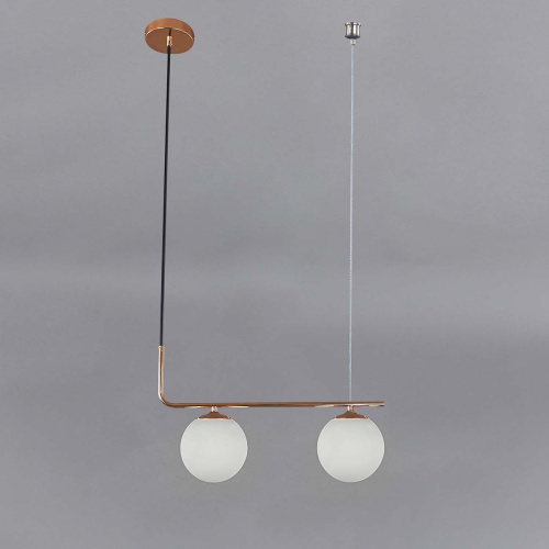 Подвесной светильник Escada 1163/2S E27*5W Black/Gold фото 5